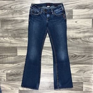 Silver Jeans, Tuesday Bootcut, 26x31 EUC